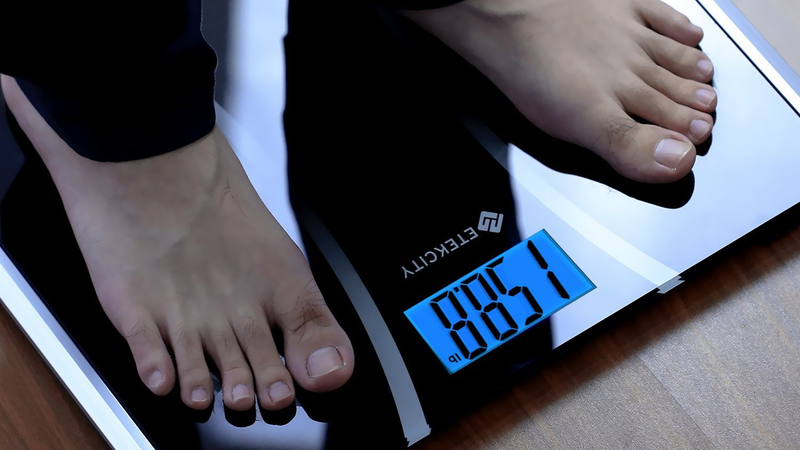 Etekcity Ultra Wide Digital Bathroom Scale, $17 with code VN8TRRNJ